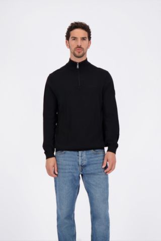 KNITWEAR QUARTER ZIP