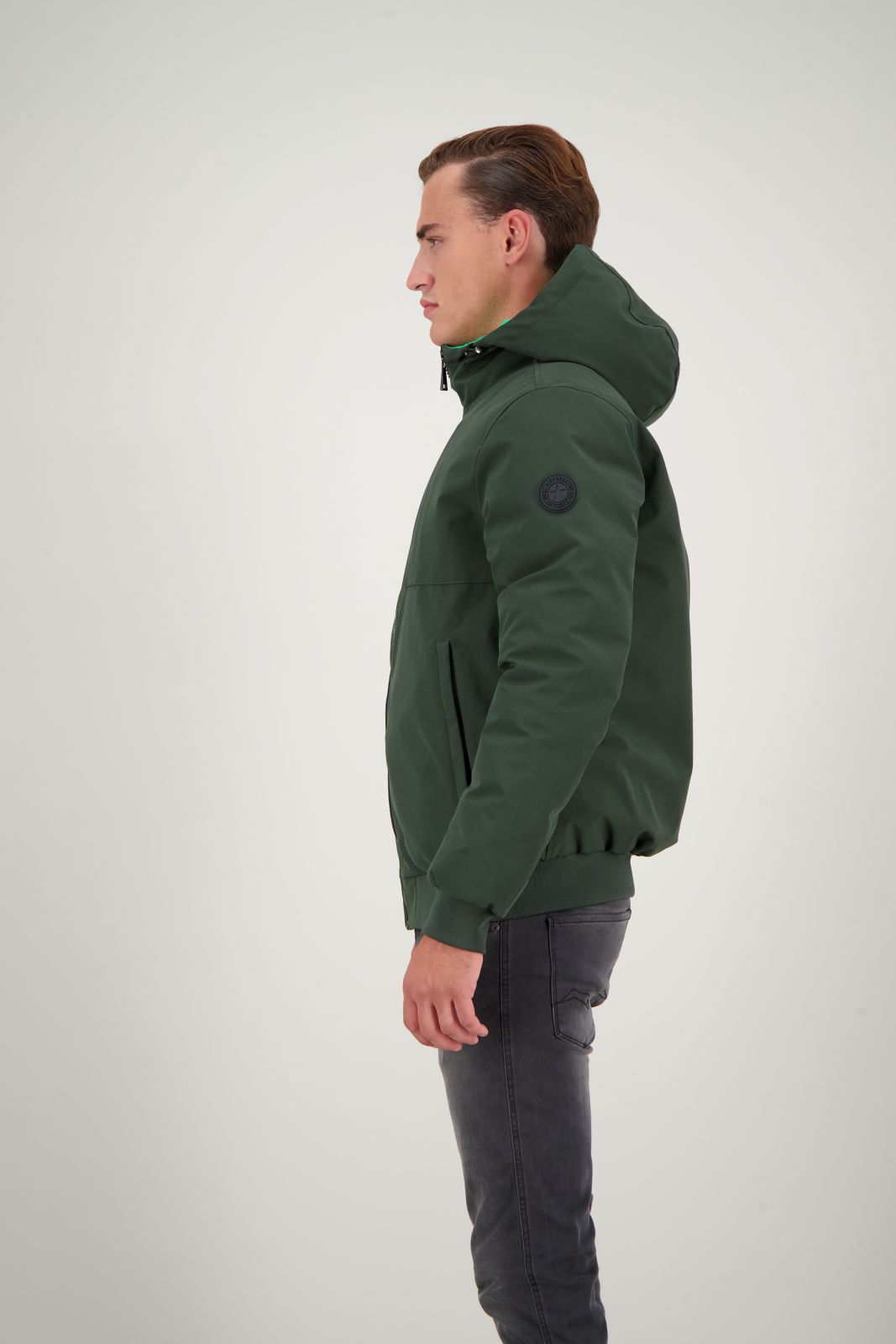 airforce reversible padded jacket